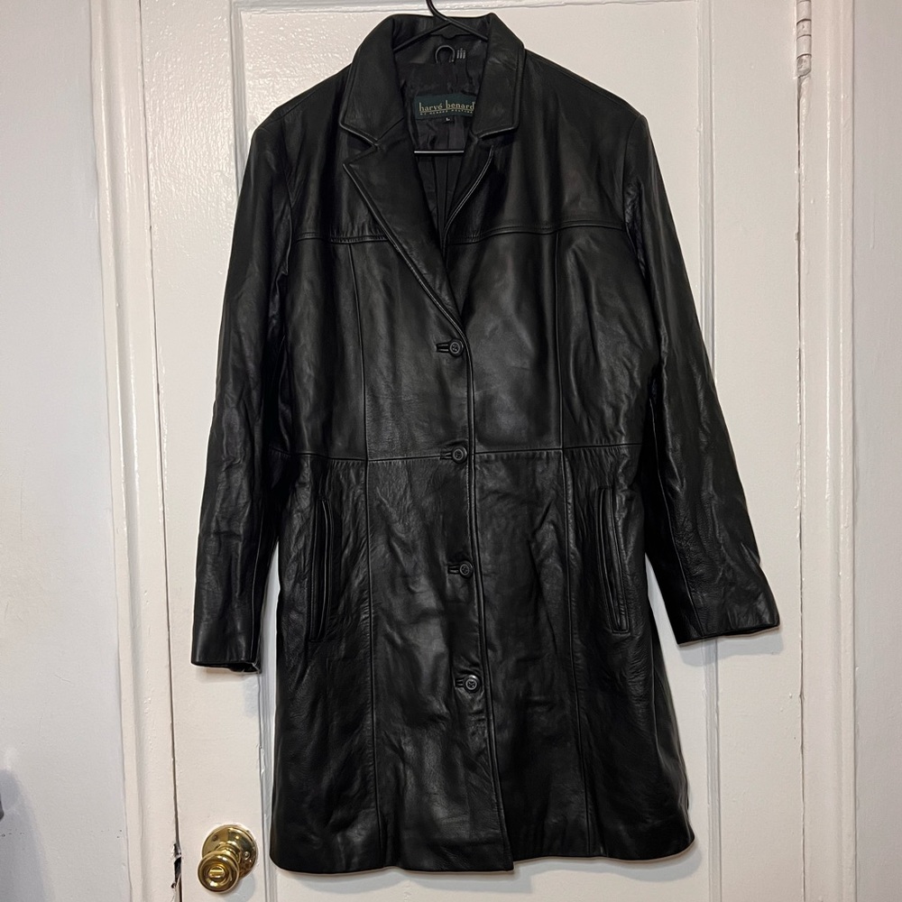 Harvé Benard Leather Jacket